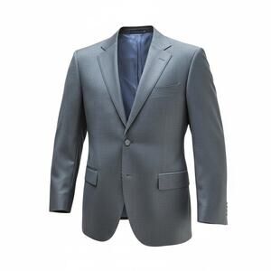 Suitsupply x L.V.B. Sport Coat Men 40 R Gray Super 110's Wool Suit Jacket Blazer